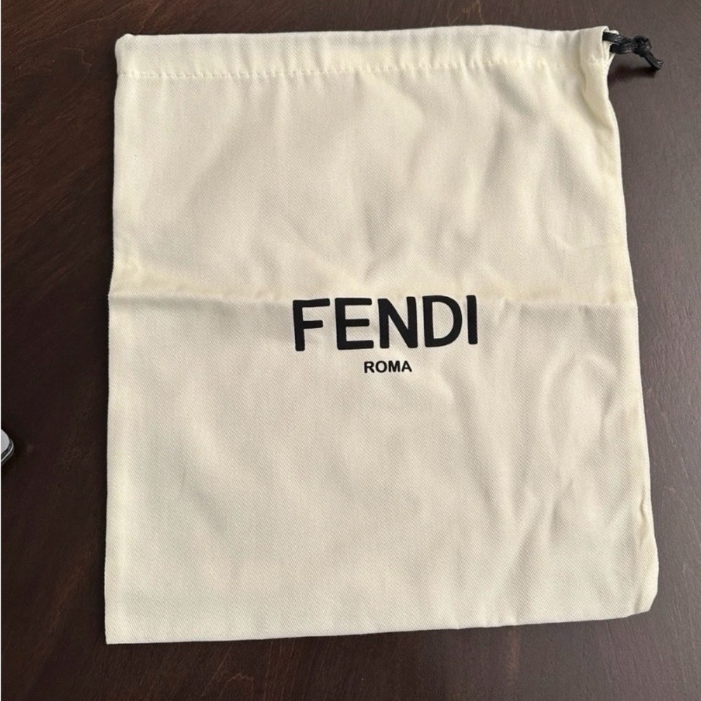 FENDI Roma Storage Drawstring Dust Bag 12" x 10.0” Authentic